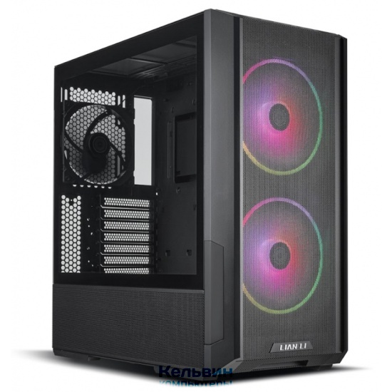 Lian-Li Lancool 216 черный без БП ATX 2x120mm 2x140mm 2xUSB3.0 audio bott PSU (G99.LAN216RX.10R)