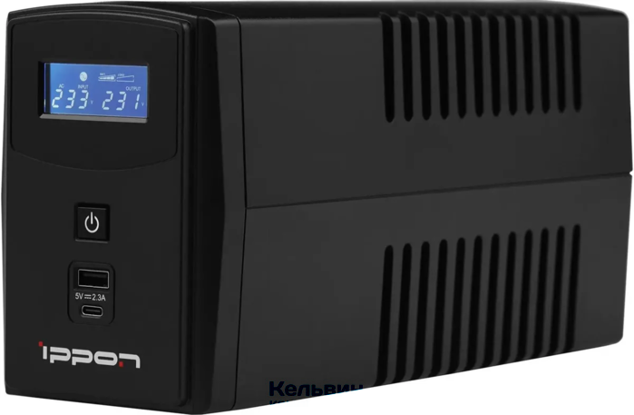 Ippon Back Power Pro II 600 360Вт 600ВА черный (1030300)