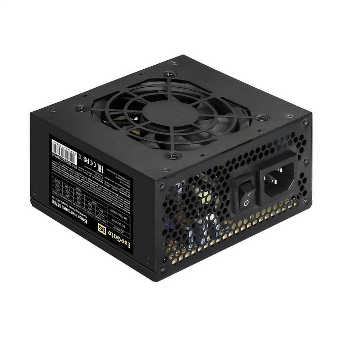 ExeGate M700, 700W, черный SFX 80 PLUS:Silver (EX292238RUS)