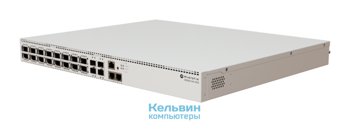 MIKROTIK QSFP28 16PORT 4PORT SFP28 (CRS520-4XS-16XQ-RM)