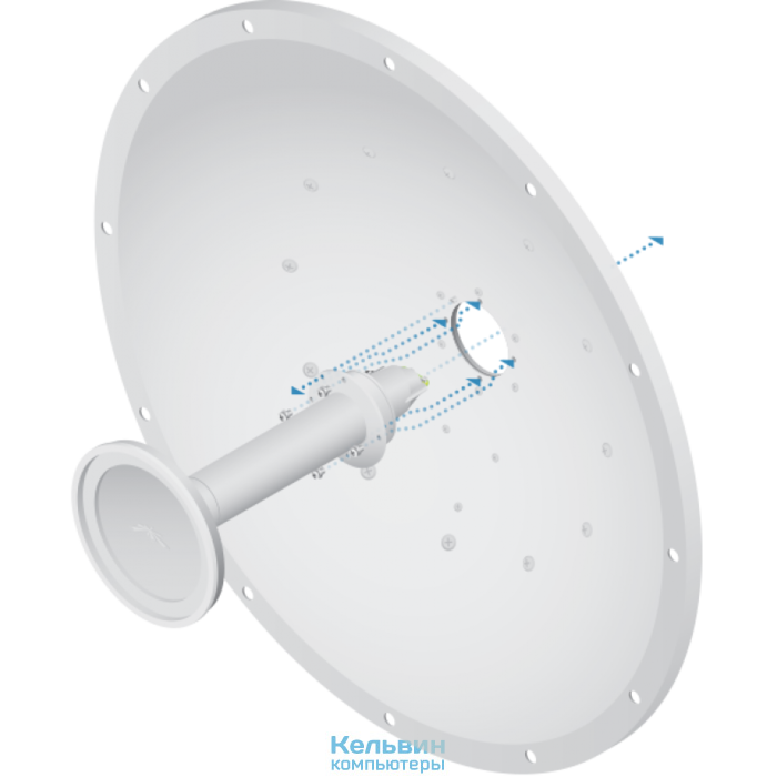 Ubiquiti RocketDish 5G-30 антенна направленная MIMO 2x2, 20 дБ, 5°x5°, 2*RP-SMA (RD-5G30)