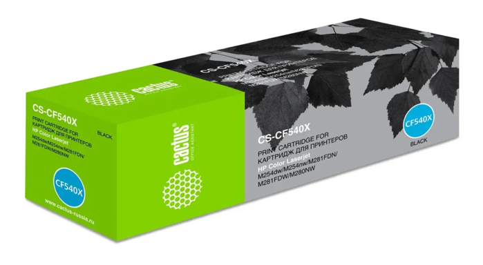 CACTUS CS-CF540X для HP CLJ Pro M254 MFP M280/281