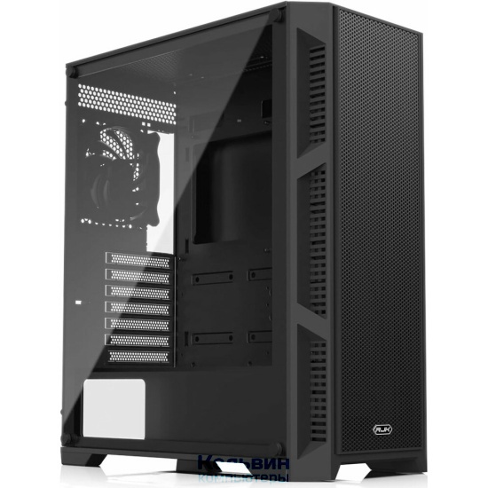 Raijintek ARCADIA III, Midi-Tower, TG, 1x120mm, 1xUSB-A 3.0 + 2xUSB 2.0, ATX, mATX, mITX Black (0R20B00224)