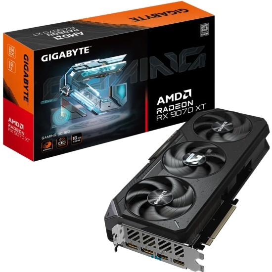 Gigabyte Radeon RX 9070 XT GAMING OC 16Gb GV-R9070XT GAMING OC-16GD
