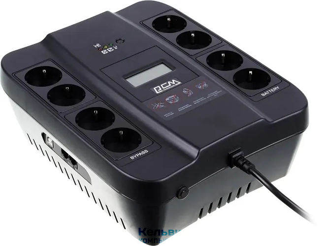 Powercom Spider SPD-1100U LCD 605Вт 1100ВА черный