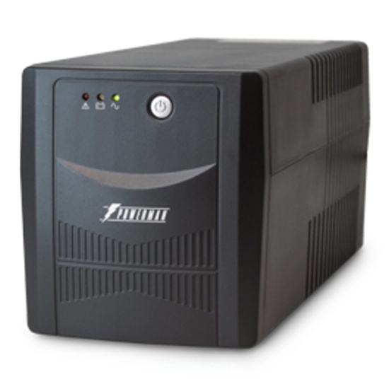 POWERMAN Back Pro 1050 PLUS, линейно-интерактивный, 1050ВА, 600Вт, 4 евророзетки с резервным питанием, USB, батарея 12В 7Ач 2 шт., 353мм х 149 мм х162мм, 10.3 кг./ UPS POWERMAN Back Pro 1050 PLUS, line-interactive, 1050VA, 600W, 4 euro sockets with ba