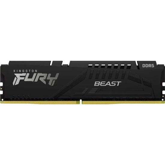 DIMM DDR5 32Gb Kingston KF556C36BWEA-32 Fury Beast White Expo RGB 5600Mhz CL36 1.25В kit single rank с радиатором