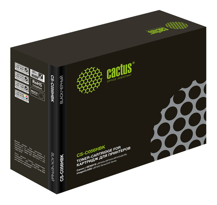 Cactus CS-C056HBK 056 H черный (21000стр.) для Canon imageCLASS LBP320 Series/540 Series