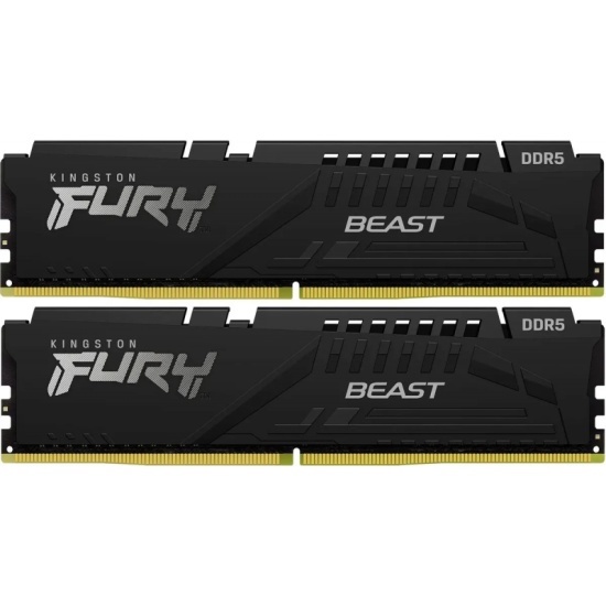 DIMM DDR5 2x8Gb Kingston 6000Mhz CL30 FURY Beast Black EXPO (KF560C30BBEK2-16)