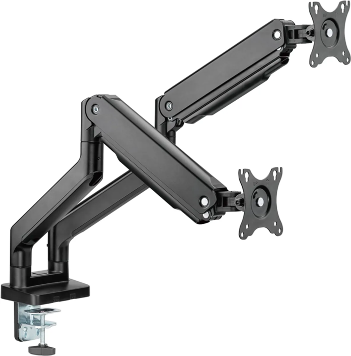 Ultramounts UM731 черный 17"-35" макс.16кг крепление к столешнице поворот и наклон