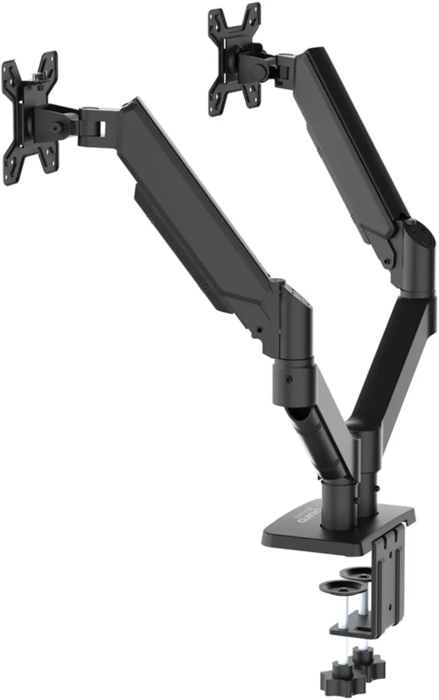 Buro BU-M12 черный 17"-32" макс.10кг крепление к столешнице поворот и наклон