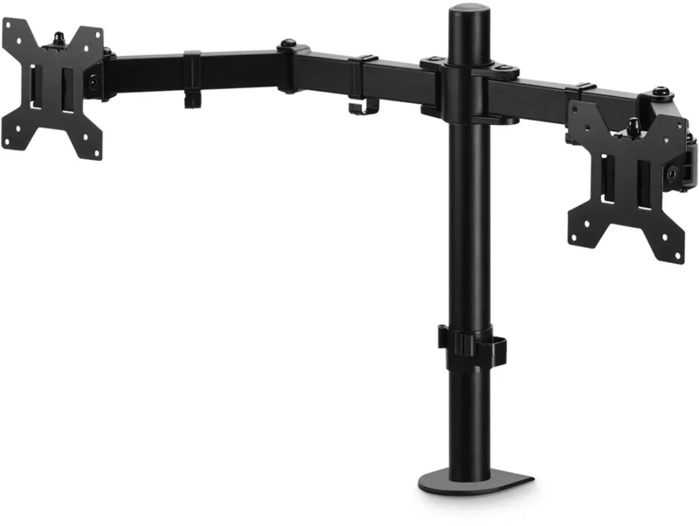 Buro M052 черный 15"-27" макс.16кг крепление к столешнице поворот и наклон