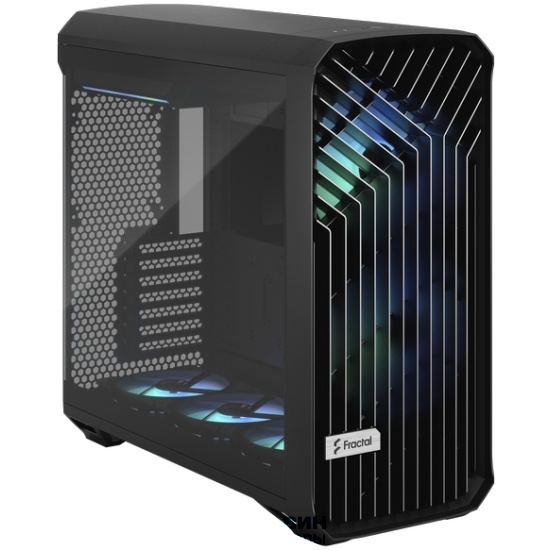 Fractal Design Torrent RGB, Full-Tower, 2x180mm + 3x140mm RGB, 2xUSB-A 3.2 + 1xUSB 3.2 Type-C E-ATX, SSI-CEB, SSI-EEB, ATX, mATX, mITX Black (FD-C-TOR1A-04)