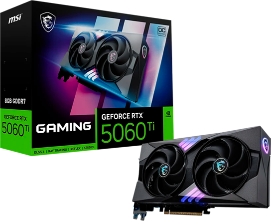 MSI GeForce RTX 5060 Ti 8G GAMING OC (602-V536-05S)