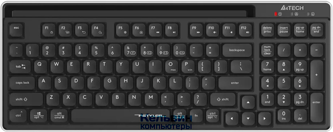 A4Tech Fstyler FBX70C черный USB беспроводная BT/Radio slim Multimedia