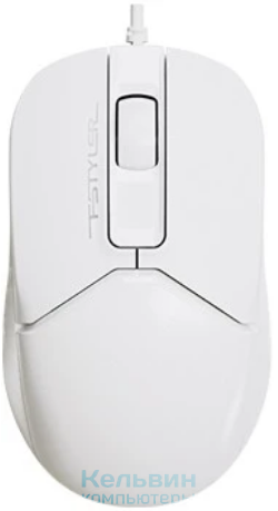 A4Tech Fstyler FM12S WHITE оптическая (1200dpi) silent USB (3but)