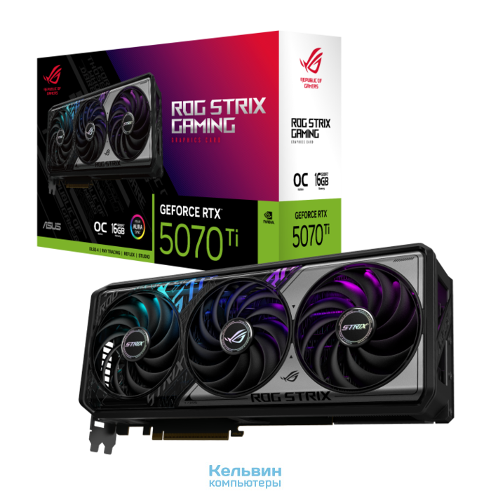 ASUS GeForce RTX 5070 Ti ROG STRIX OC 16GB ROG-STRIX-RTX5070TI-O16G-GAMING (90YV0M90-M0NA00)