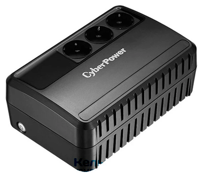 CyberPower BU725E, Line-Interactive, 725VA/390W, 3 Schuko розетки, Black, 0.15х0.15х0.2м., 5кг./ UPS Line-Interactive CyberPower BU725E 725VA/390W (3 EURO)
