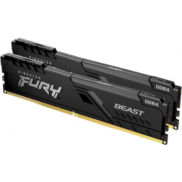 DIMM DDR4 2x16GB Kingston Fury Beast Black KF432C16BBK2/32 3200Mhz