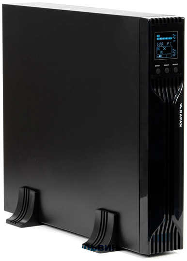 Бастион Rapan 1000-RACK-IN-2X9 700Вт 1000ВА черный