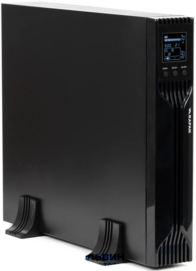 Бастион RAPAN-UPS 3000-RACK-IN-4X9 2100Вт 3000ВА черный