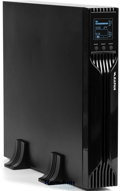 Бастион RAPAN-UPS 3000-RACK-IN-4X9-E 2100Вт 3000ВА черный