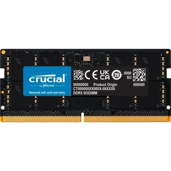 SO-DIMM DDR5 32GB Crucial 5600Mhz (CT32G56C46S5) CL46 1.1V