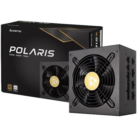 Chieftec Polaris PPS-650FC (ATX 2.4, 650W, 80 PLUS GOLD, Active PFC, 120mm fan, Full Cable Management) Retail