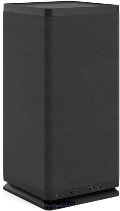 Fractal Design Mood Black Mini-Tower, 1x180mm, 2xUSB-A 3.0 + 1xUSB 3.2 Type-C, SFX PSU Support, mITX (FD-C-MOD1N-02)