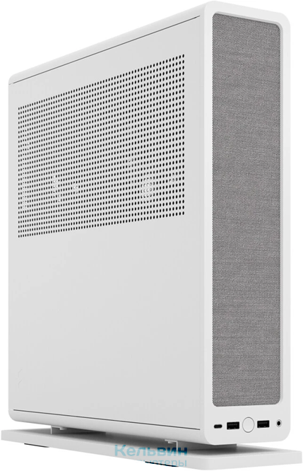 Fractal Design Ridge White 2x140mm, 2xUSB-A 3.2 + 1xUSB 3.2 Type-C, SFX PSU Support, mITX (FD-C-RID1N-12)