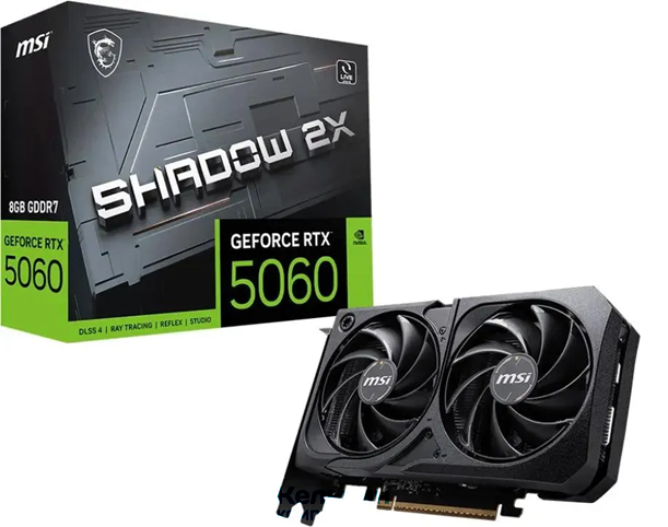 MSI GeForce RTX 5060 8G SHADOW 2X