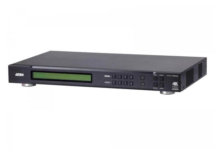 ATEN VM0404HB (VM0404HB-AT-G) 4 x 4 True 4K HDMI Matrix Switch