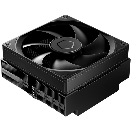 ID-COOLING IS-53-XT BLACK LGA1851/1700/1200/115X/AM5/AM4 низкопрофильный высота 53mm (24шт/кор, TDP 95W, PWM, 4 тепл.трубок + медная база, FAN 92mm, черный) BOX