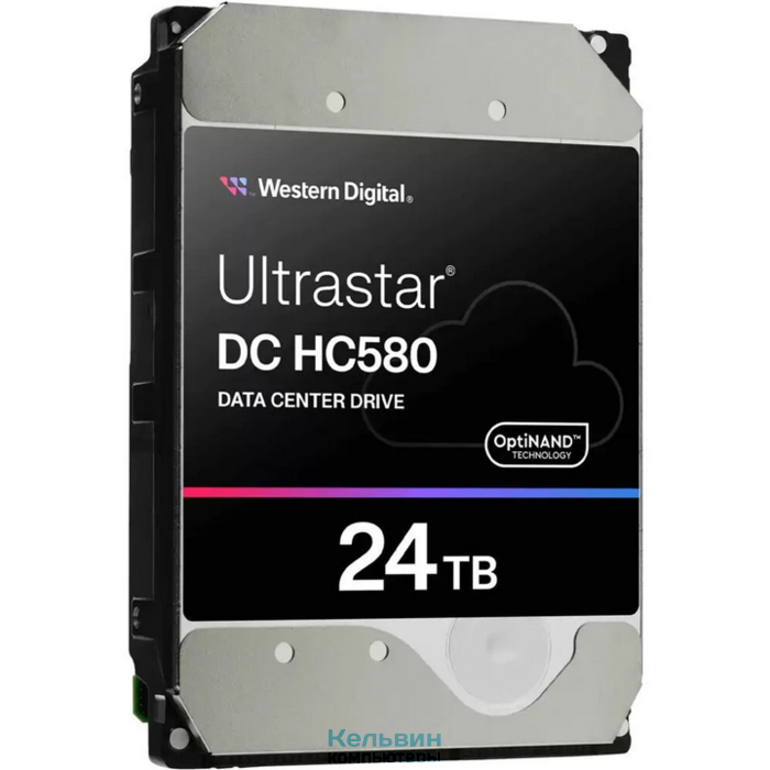 Western Digital 24TB HC580 Ultrastar DC WUH722424ALE604 3.5" SATA (0F65101/0F62821)