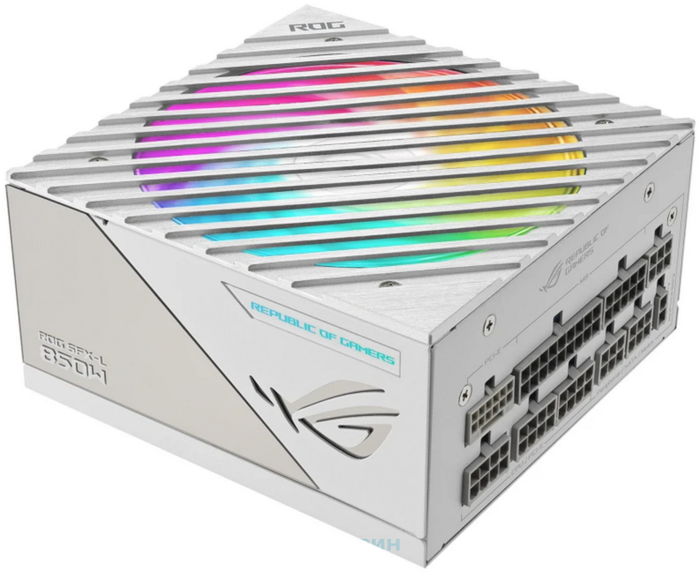 ASUS ROG LOKI 850W Platinum White Edition 80+ Platinum, APFC, 20+4 pin, 2 x 4+4 pin CPU, 6 SATA, 16 pin (12VHPWR), 3 x 6+2 pin PCI-E ROG-LOKI-850P-WHITE-SFXL-GAMING (90YE00N2-B0NA00)