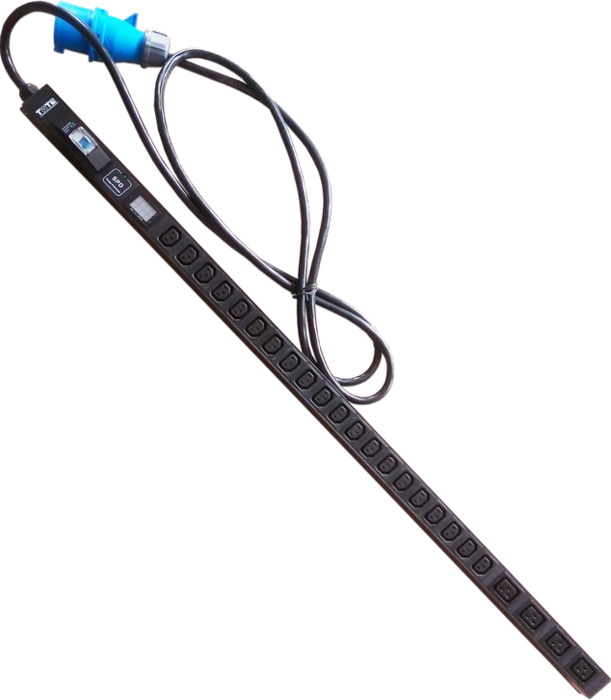 Lanmaster TWT-PDVI-4C9-20C3-I9 верт.размещ. 4xC19 20xC13 базовые 32A IEC 309 3м