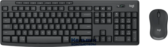 Logitech MK370 клав:черный мышь:черный/черный USB беспроводная BT Multimedia (920-012082)