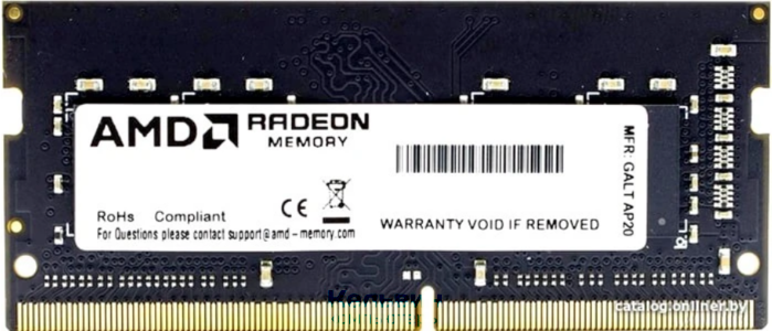 SO-DIMM DDR4 16Gb AMD R9416G3206S2S-U R9 3200MHz CL22 1.2В