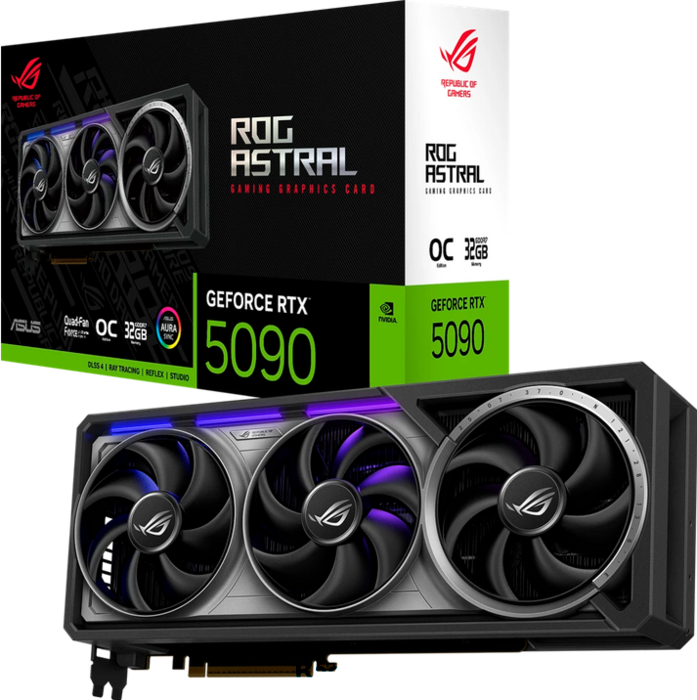 ASUS GeForce RTX 5090 ROG ASTRAL OC 32GB ROG-ASTRAL-RTX5090-O32GAMING (90YV0LW0-M0NA00)
