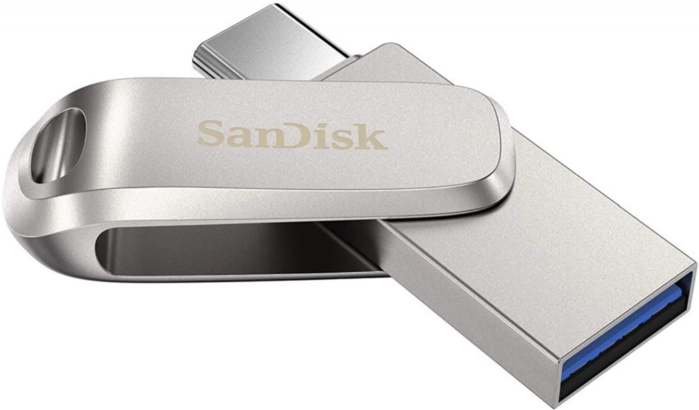 SanDisk 256GB Ultra Dual Drive Luxe USB Type-C (SDDDC4-256G-G46)