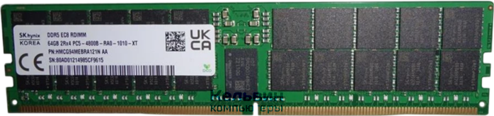 DIMM DDR5 64Gb Hynix 4800MHz ECC Registered x4 (HMCG94MEBRA121N)