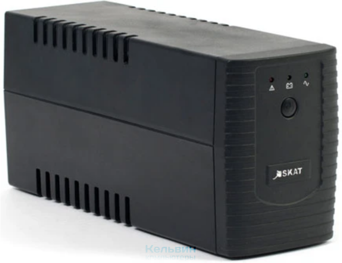Бастион Skat 800/400 480Вт 800ВА черный (454) (SKAT-UPS 800-IN-1x9)
