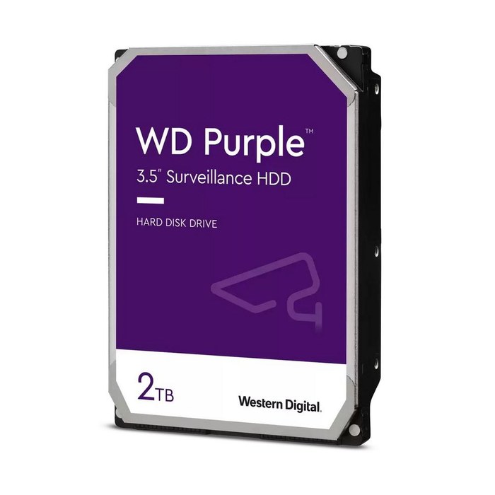 Western Digital 2Tb WD Purple , SATA III, 64Mb, 5400 rpm (WD23PURZ)