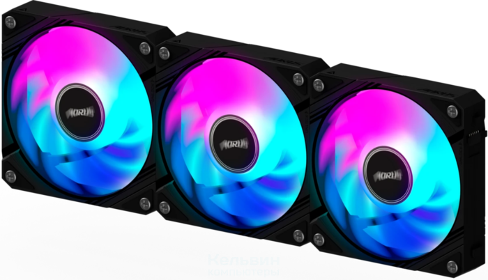 Gigabyte AORUS EZ CHAIN FAN 120 Black 3 IN 1 ARGB 120x120 (GP-ECFAN1203)