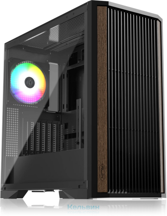 Raijintek AGOS MAX Black Midi-Tower, TG, 1x140mm ARGB, 2xUSB 3.0 + 1xUSB 2.0, E-ATX, ATX, mATX, mITX (0R20B00259)