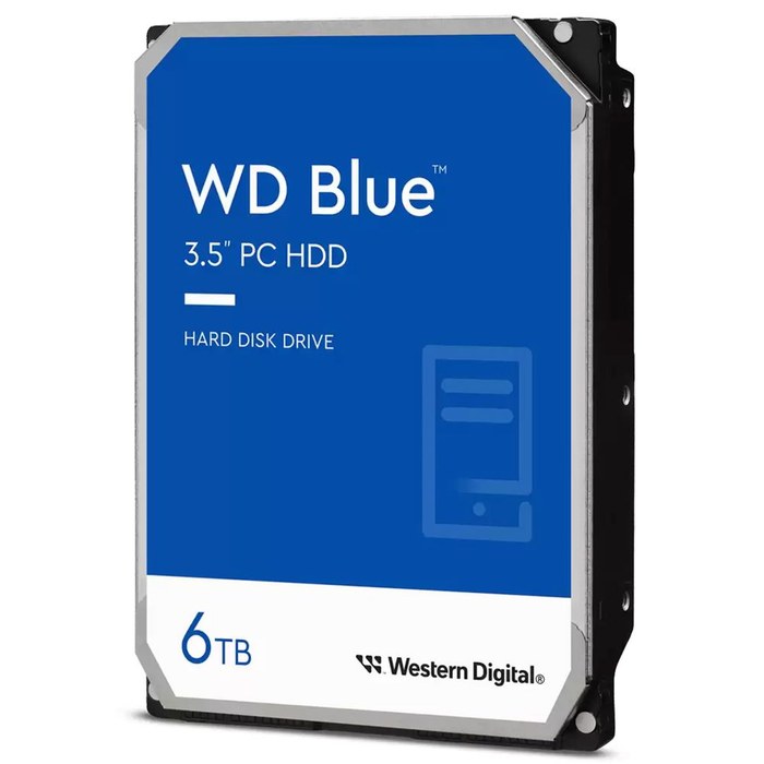 Western Digital SATA3 6Tb Blue 5400 256Mb (WD60EZAX)