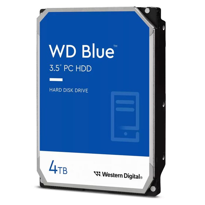 Western Digital SATA3 4TB Blue 5400 RPM 256Mb (WD40EZAX)