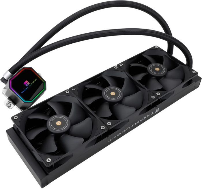 Thermalright Frozen Prism 360 Black Soc-AM5/AM4/1151/1200/2066/1700 черный 4-pin 27dB Al Ret (F-PRISM-360-BL)