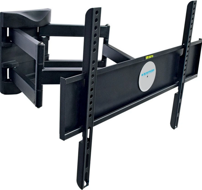 Kromax ATLANTIS-55 черный 26"-65" макс.45кг настенный поворотно-выдвижной и наклонный (29008)