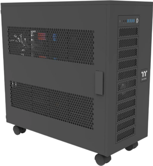 Thermaltake AX700 черный без БП XL-ATX 18x120mm 18x140mm 2x200mm 4xUSB3.0 audio bott PSU (CA-11B-00F1NN-00)